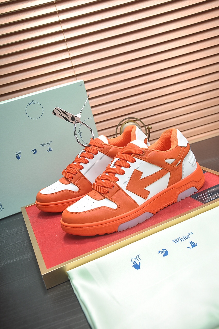 OFF-WHITE OOO Low Out of Office Red White - vstockx