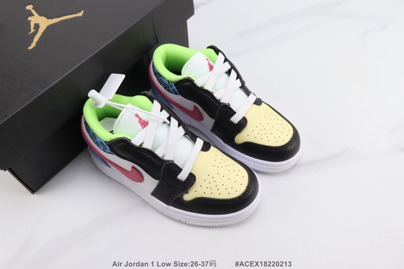 Kids NK jordan 1 low shoes 5 - vstockx