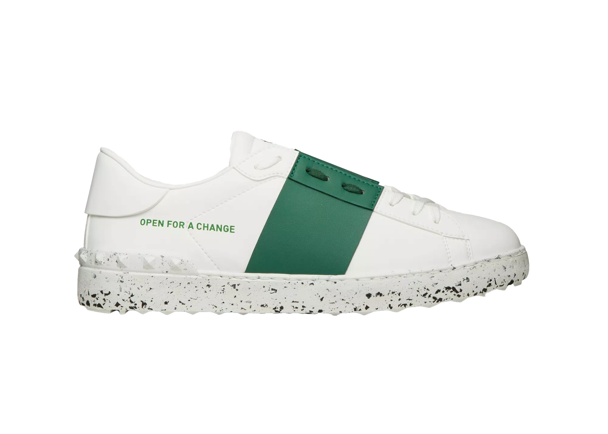 Valentino Open For A Change White/Green - vstockx