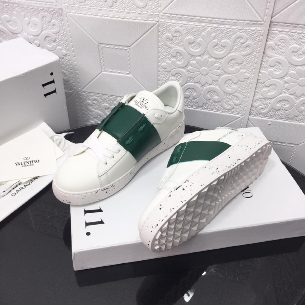 Valentino Open For A Change White/Green - vstockx