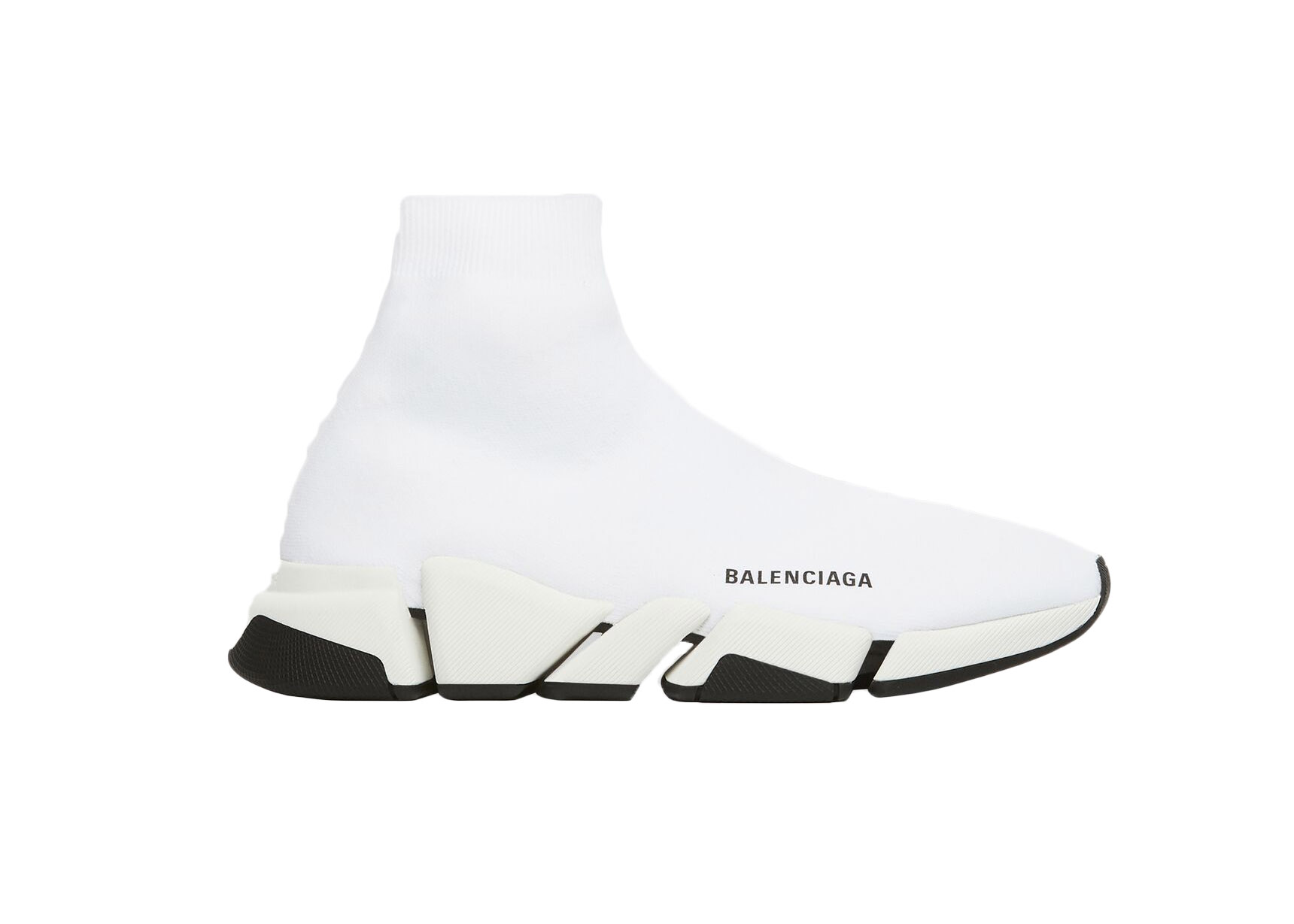 Balenciaga Speed 2.0 White Black - vstockx