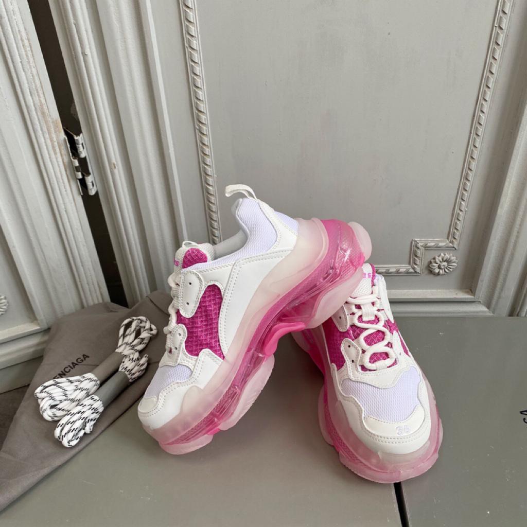 Balenciaga Triple S White Pink (W) - vstockx