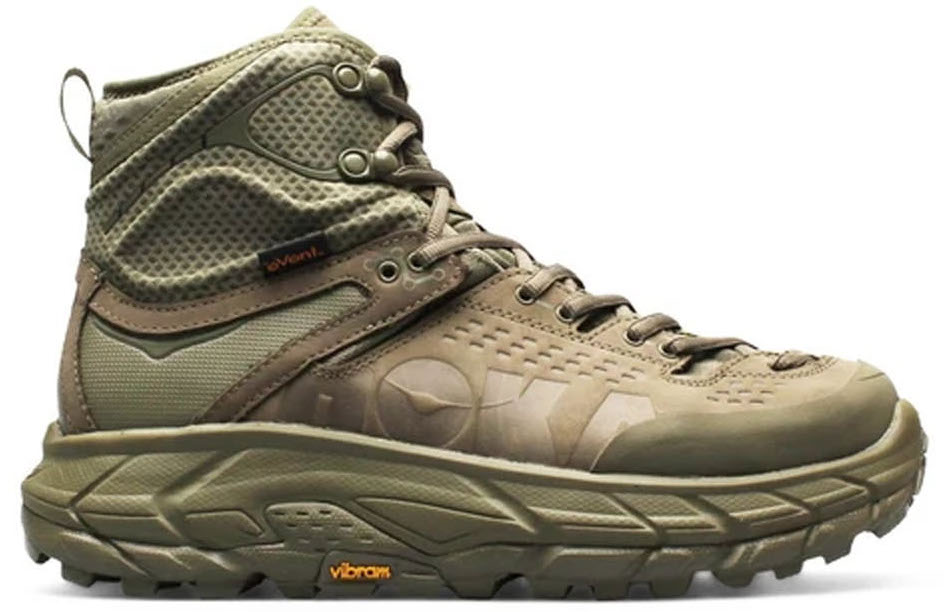 Hoka One One Tor Ultra Hi 2 Waterproof Boot Burnt Olive - vstockx