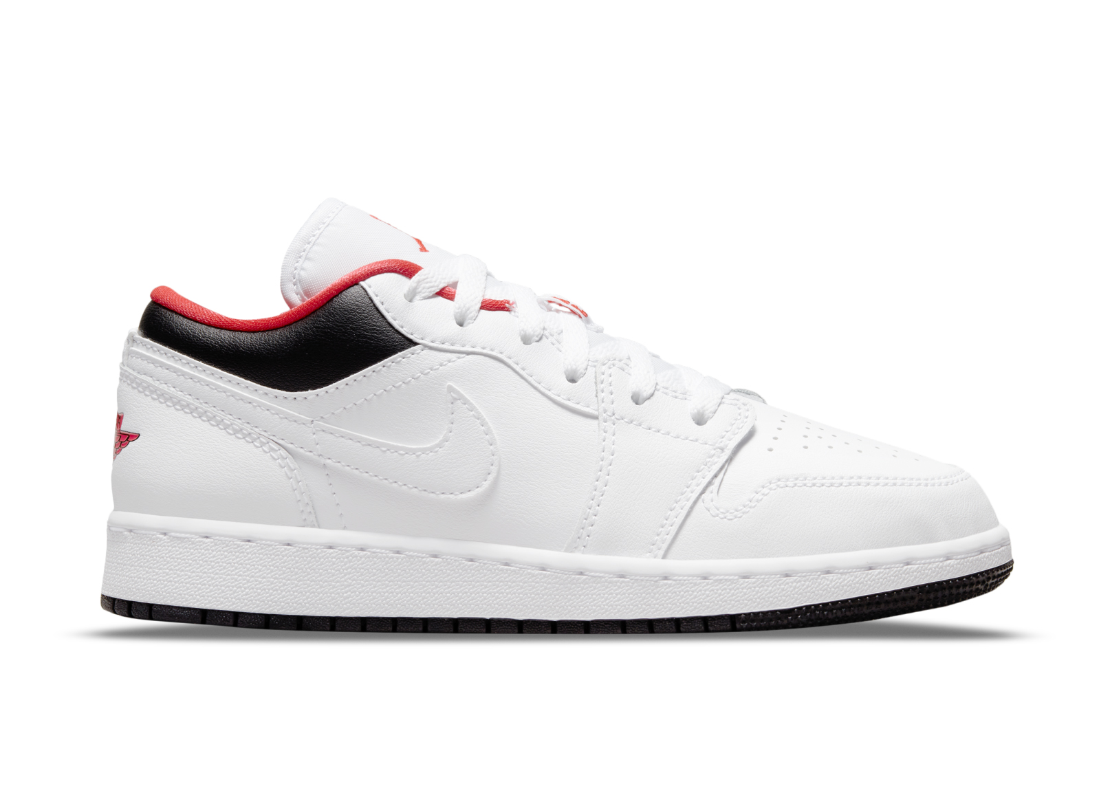 Jordan 1 Low White Black Infrared (GS) - vstockx