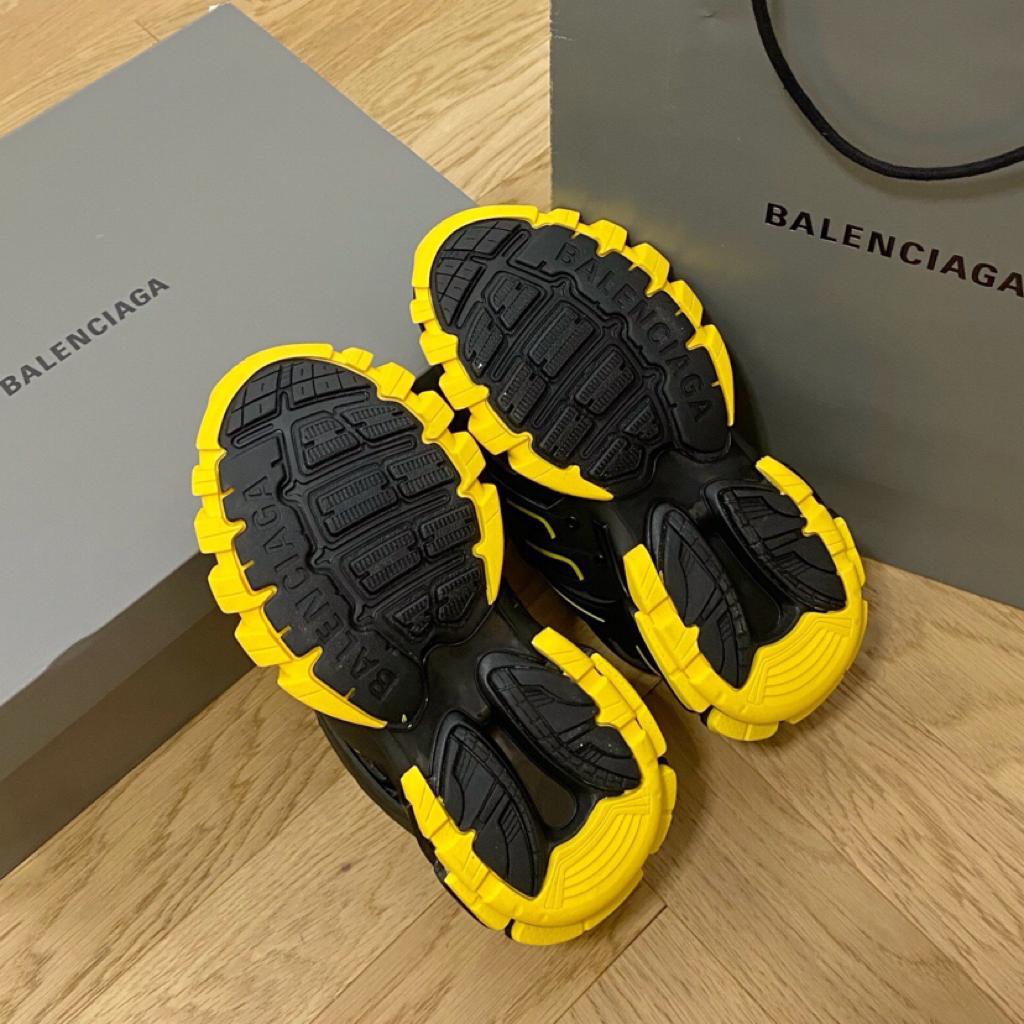 Balenciaga Track Black Neon Yellow - vstockx