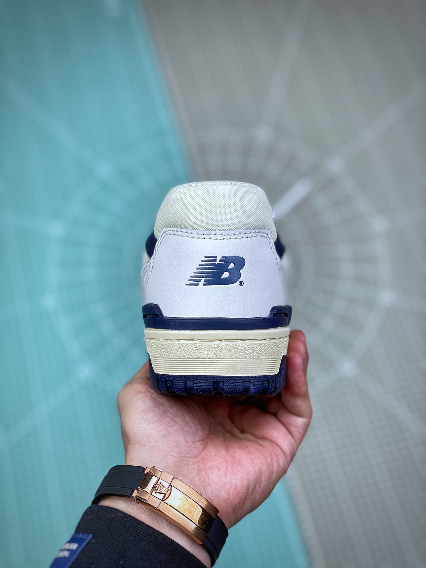 New Balance 550 Aime Leon Dore White Navy - vstockx