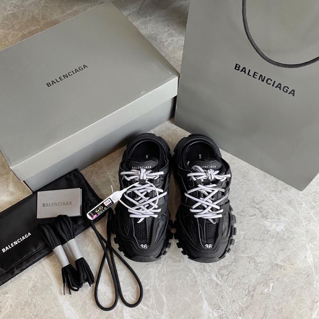 Balenciaga Track Mule Black - vstockx