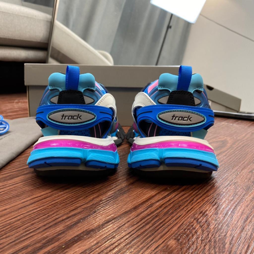 Balenciaga Track Runners Blue (W) - vstockx
