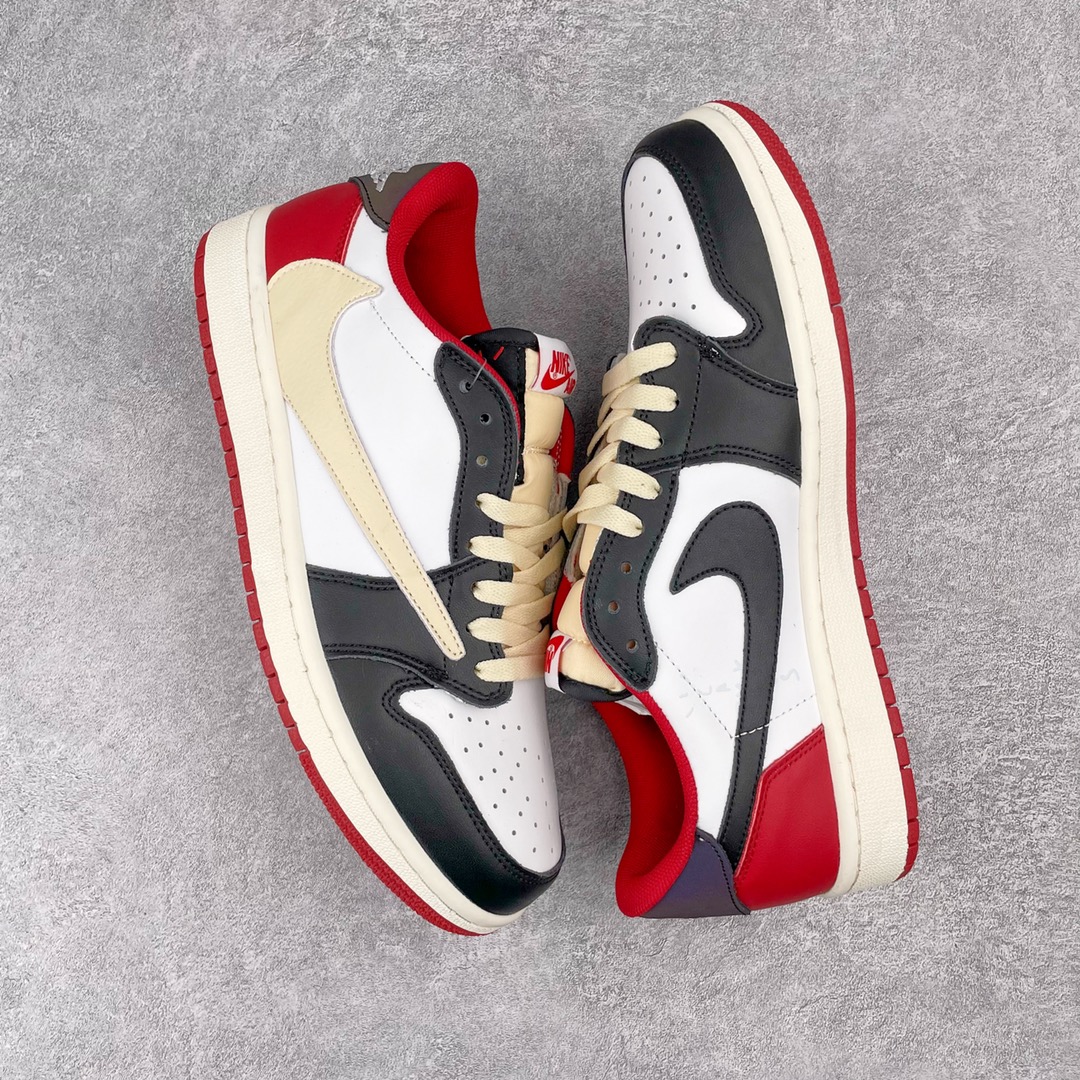 Jordan 1 Retro Low Travis Scott Black Red - vstockx