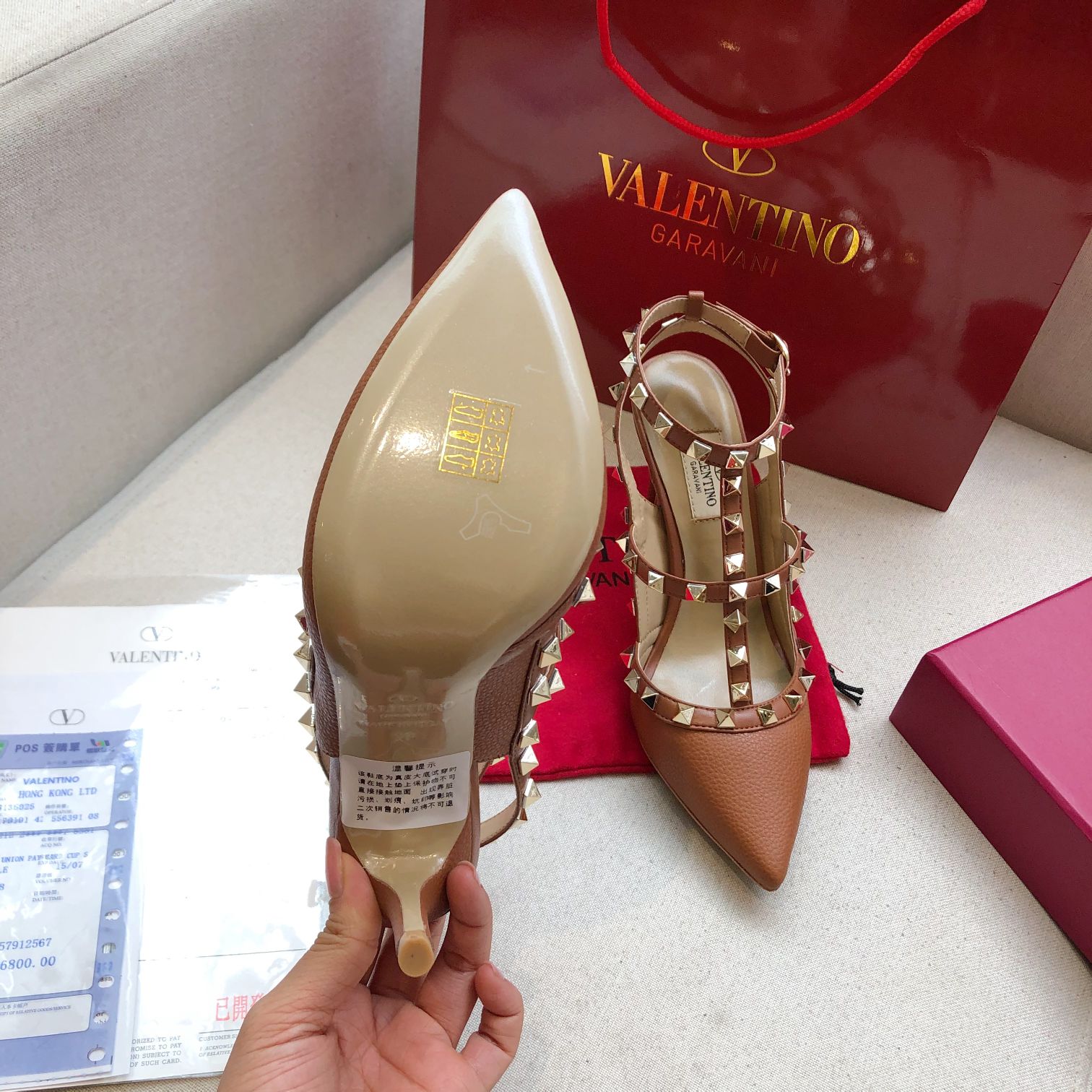 VALENTINO GARAVANI ROMAN STUD WOMEN 9 - vstockx