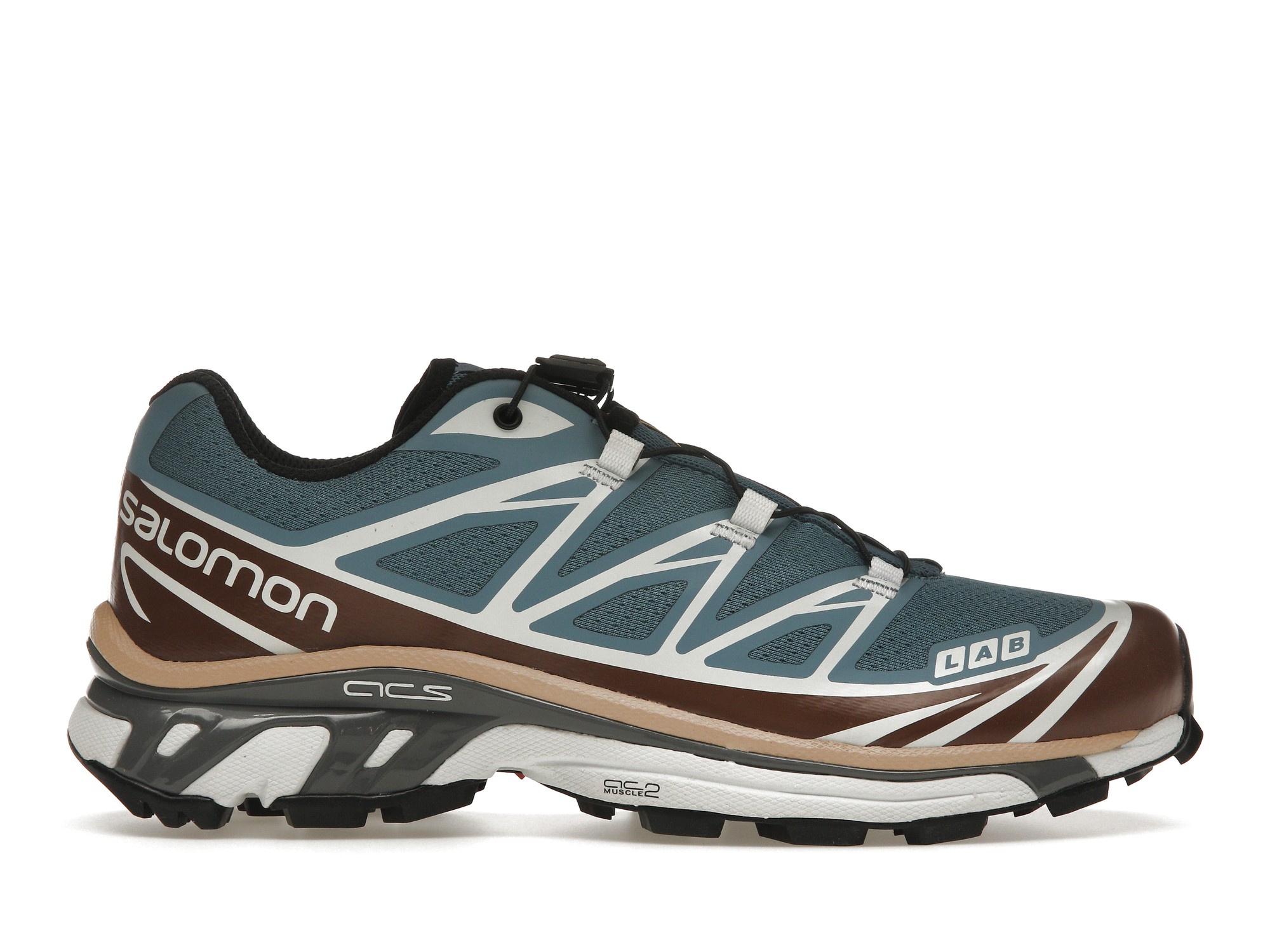 Salomon XT-6 Aegean Blue Hazelnut - vstockx