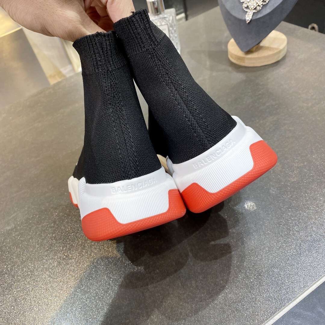 Balenciaga Speed 2.0 Bicolor Transparent Red Sole (W) - vstockx