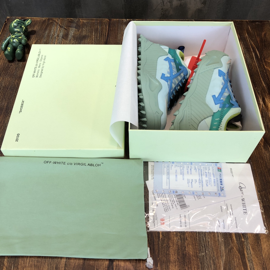 Off-White Odsy-1000 Light Green Blue (W) - vstockx