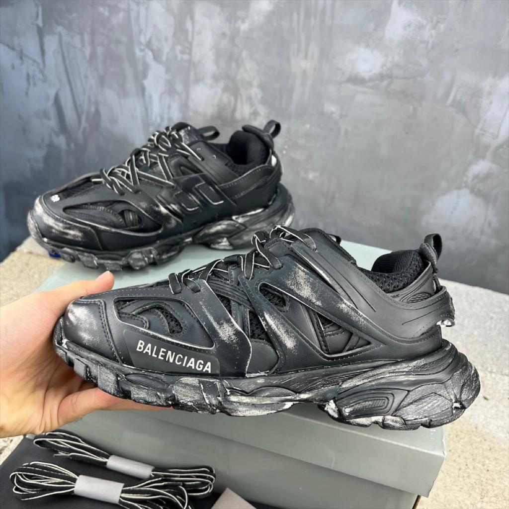 Balenciaga Track Faded Black - vstockx