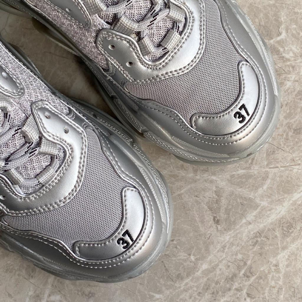 Balenciaga Triple S Silver - vstockx