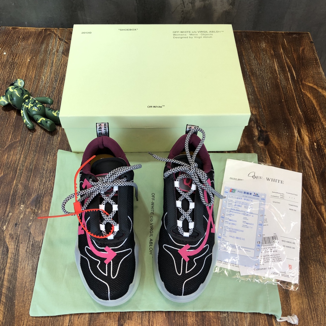 Off-White Odsy-1000 Transparent Fuchsia - vstockx