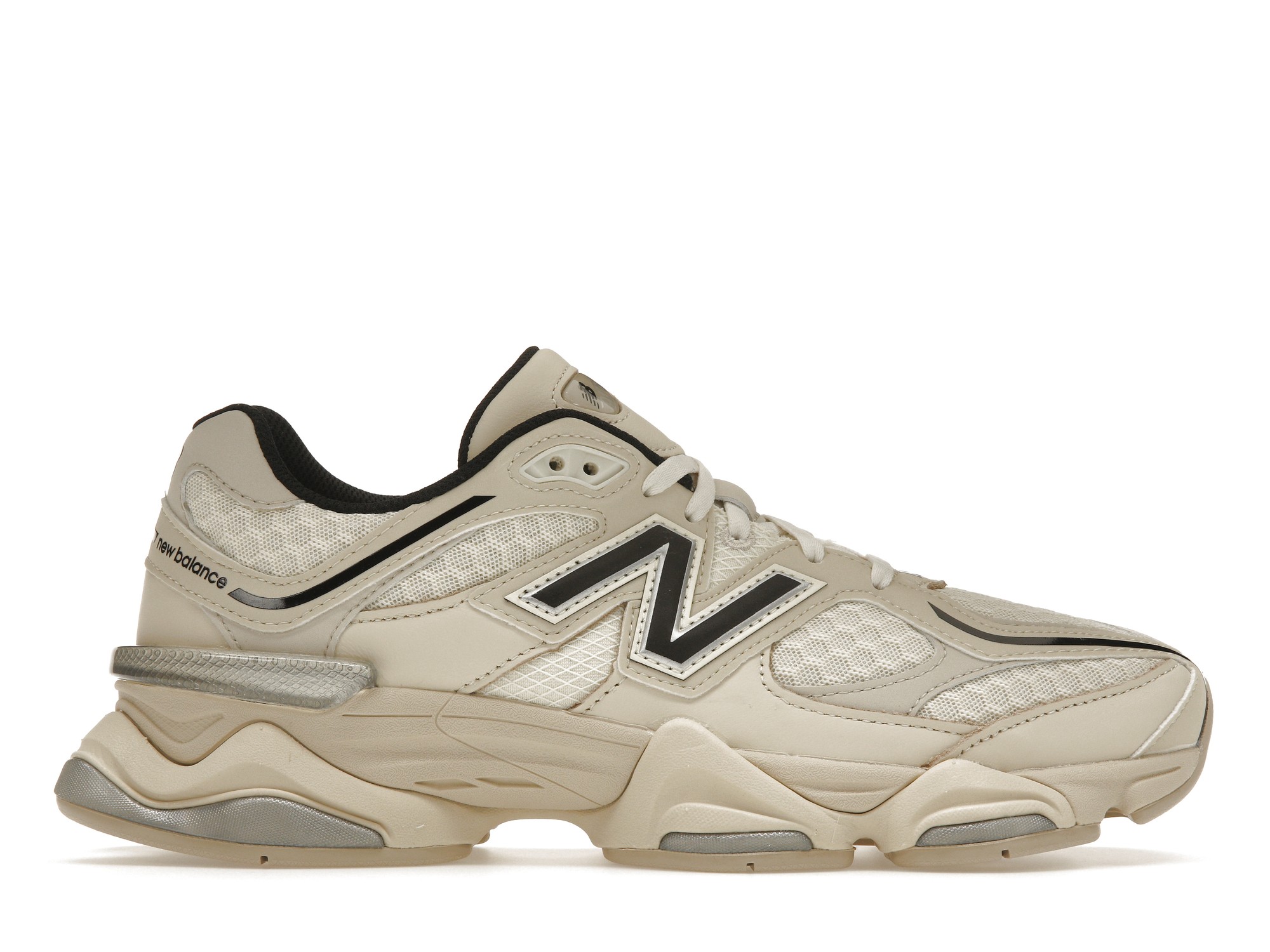 New Balance 9060 Turtledove Black Silver Metallic - vstockx
