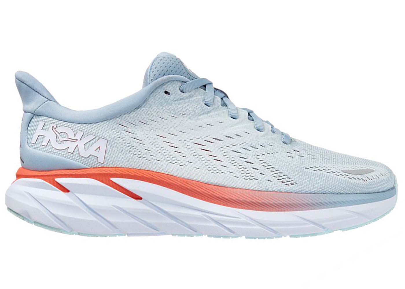 Hoka One One Clifton 8 Blue Fog (Women's) - vstockx