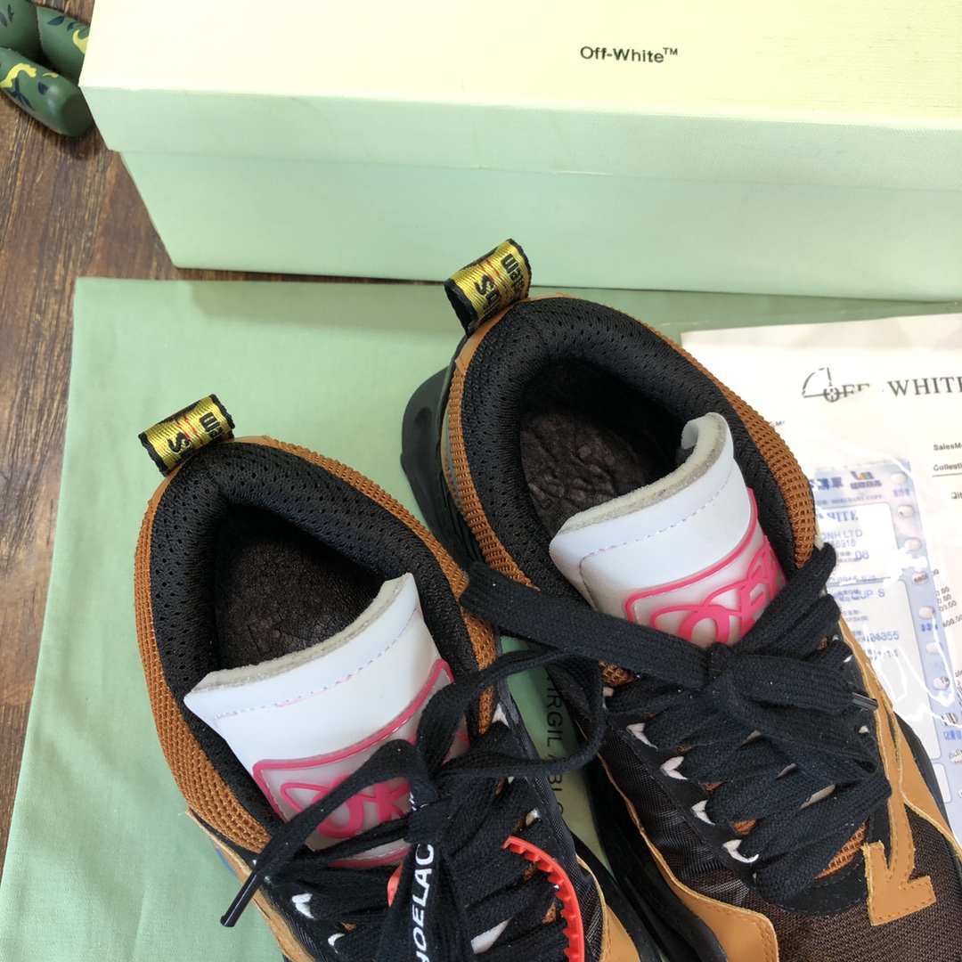 Off-White Odsy-1000 Khaki Brown - vstockx