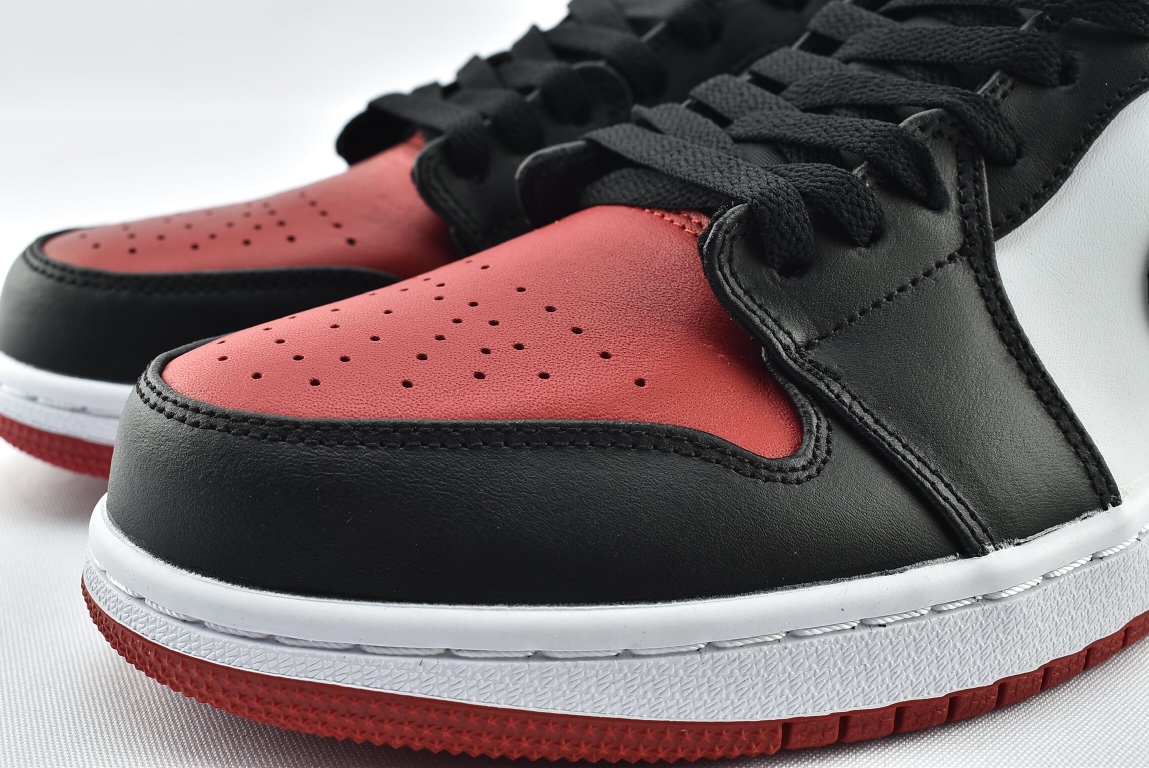 Jordan 1 Low Bred Toe - vstockx