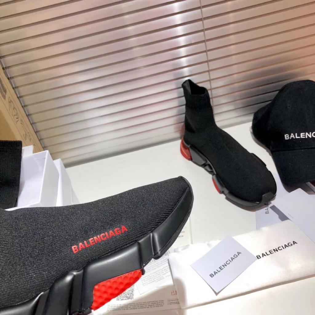 Balenciaga Speed Clearsole Red - vstockx