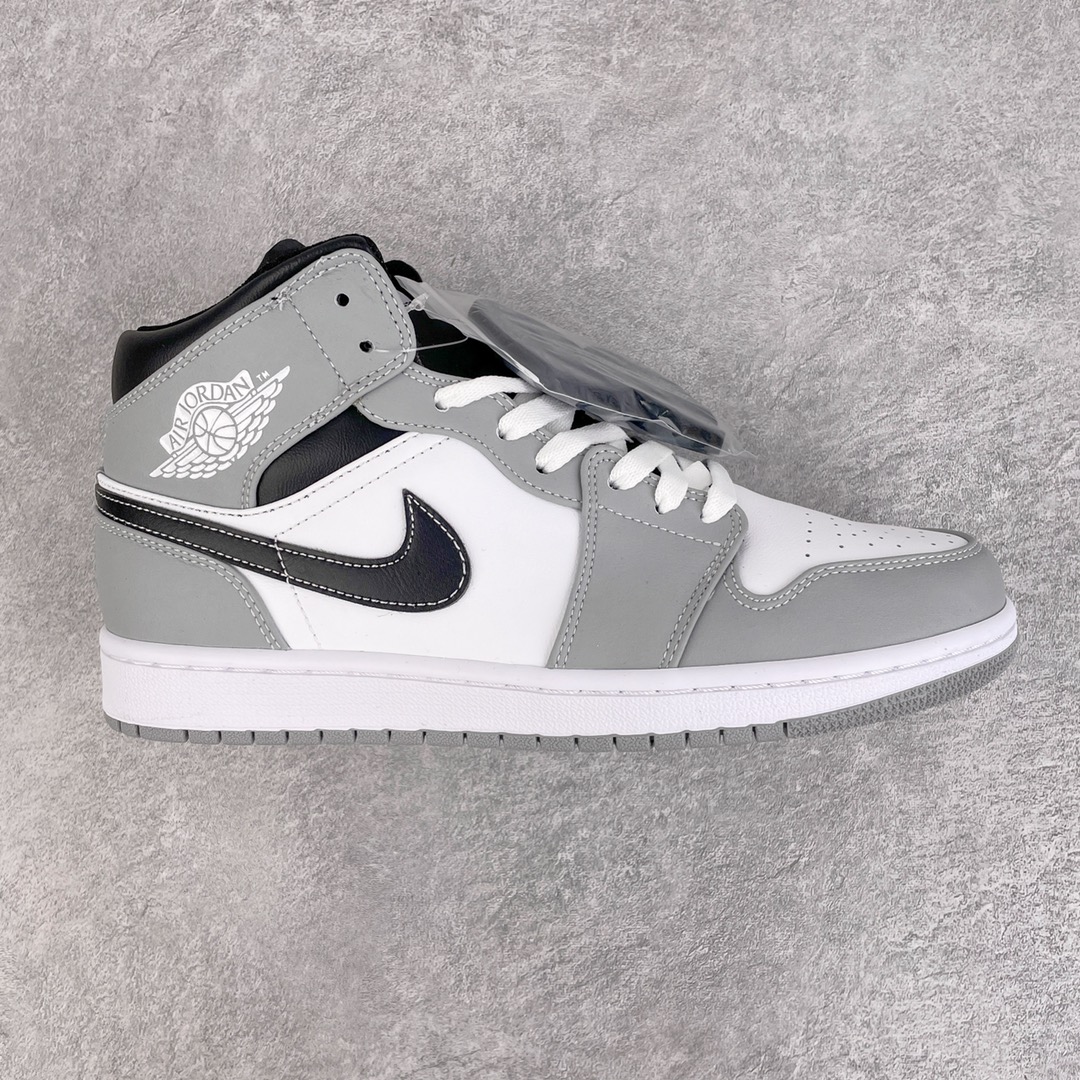 Jordan 1 Mid Light Smoke Grey Anthracite - vstockx