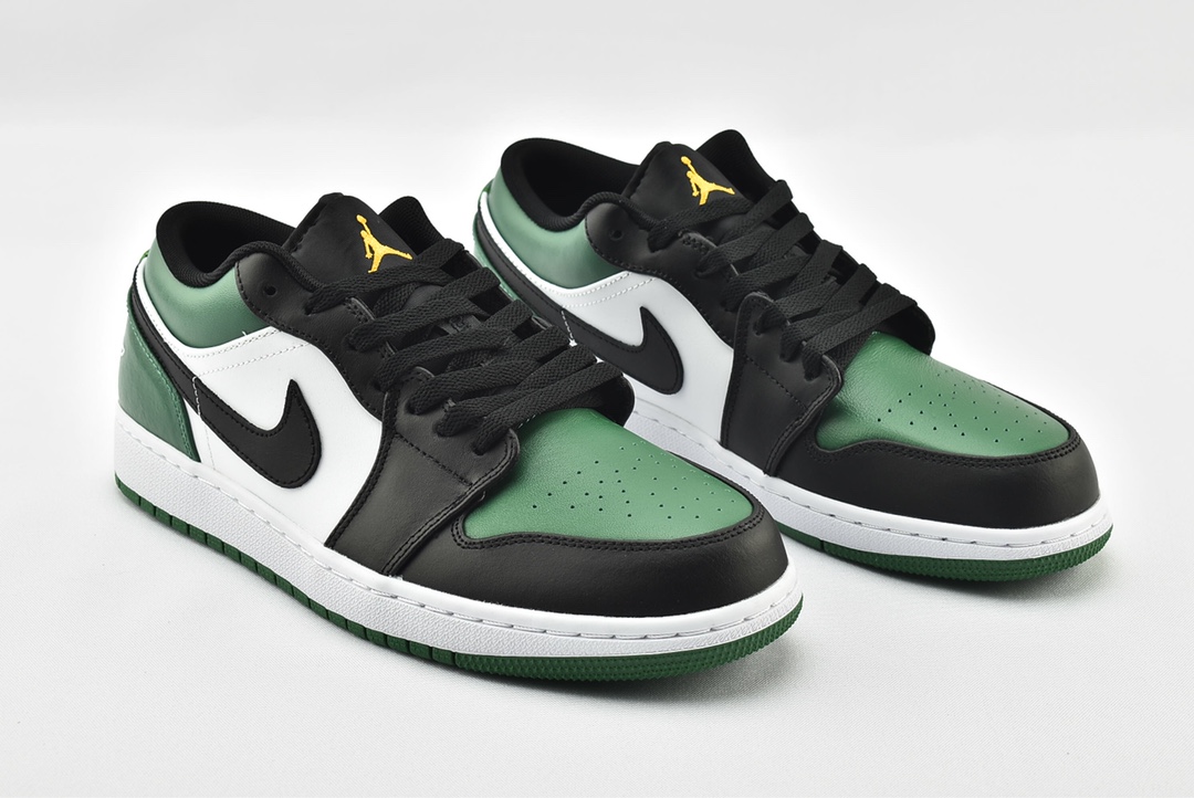 Jordan 1 Low Green Toe - vstockx