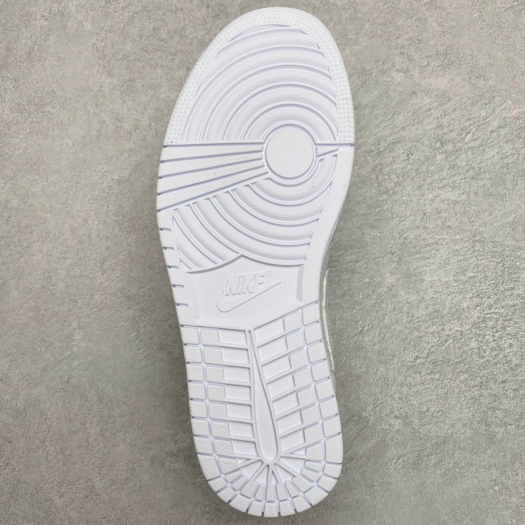 Jordan 1 Mid Triple White - vstockx