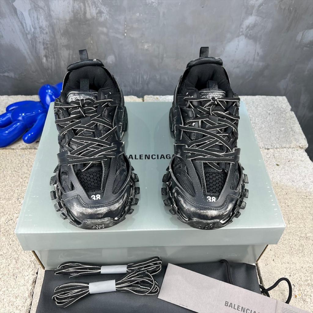 Balenciaga Track Faded Black - vstockx