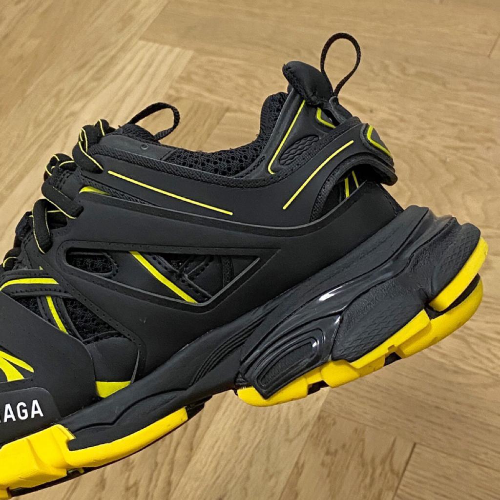 Balenciaga Track Black Neon Yellow - vstockx