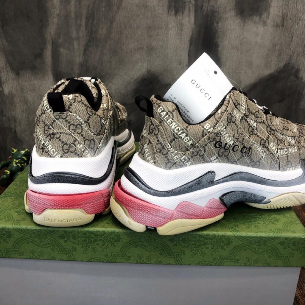 Gucci x Balenciaga The Hacker Project Triple S Beige - vstockx