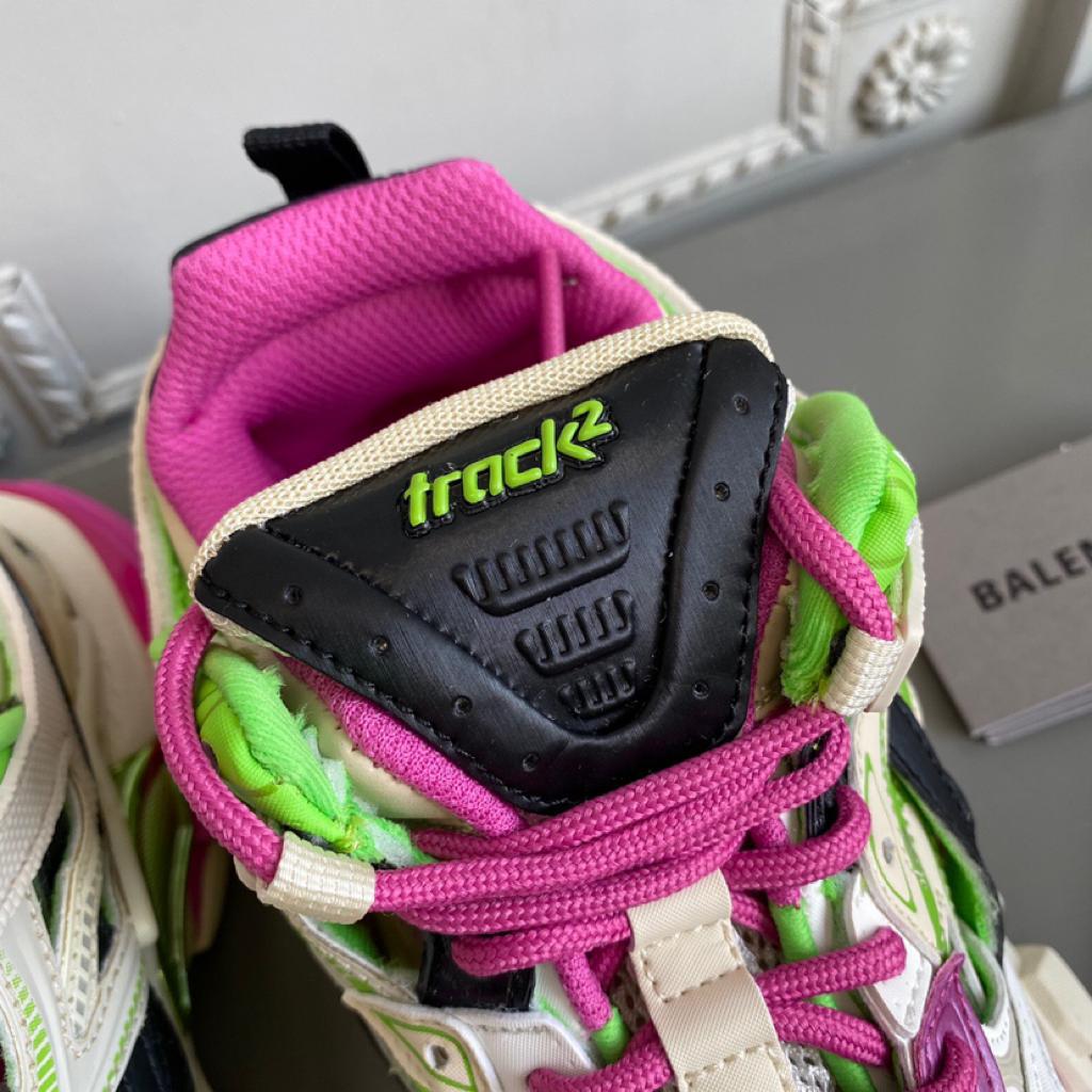 Balenciaga Track.2 Pink Green - vstockx