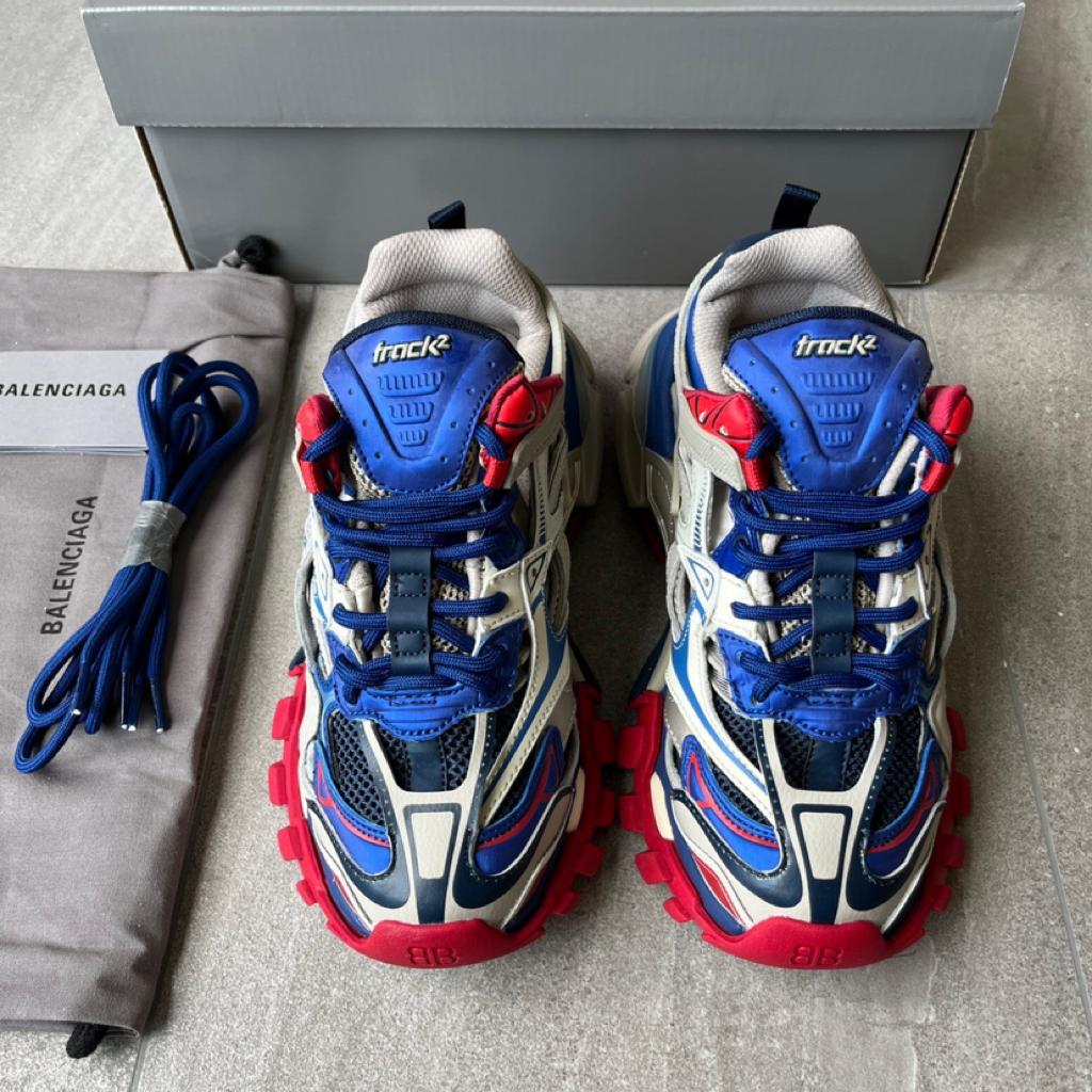 Balenciaga Track 2 Blue Red - vstockx