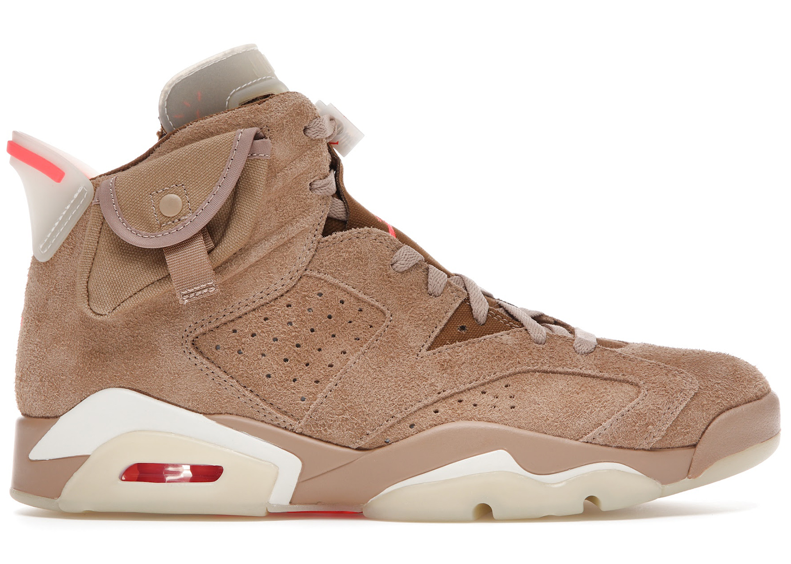 Jordan 6 Retro Travis Scott British Khaki - vstockx