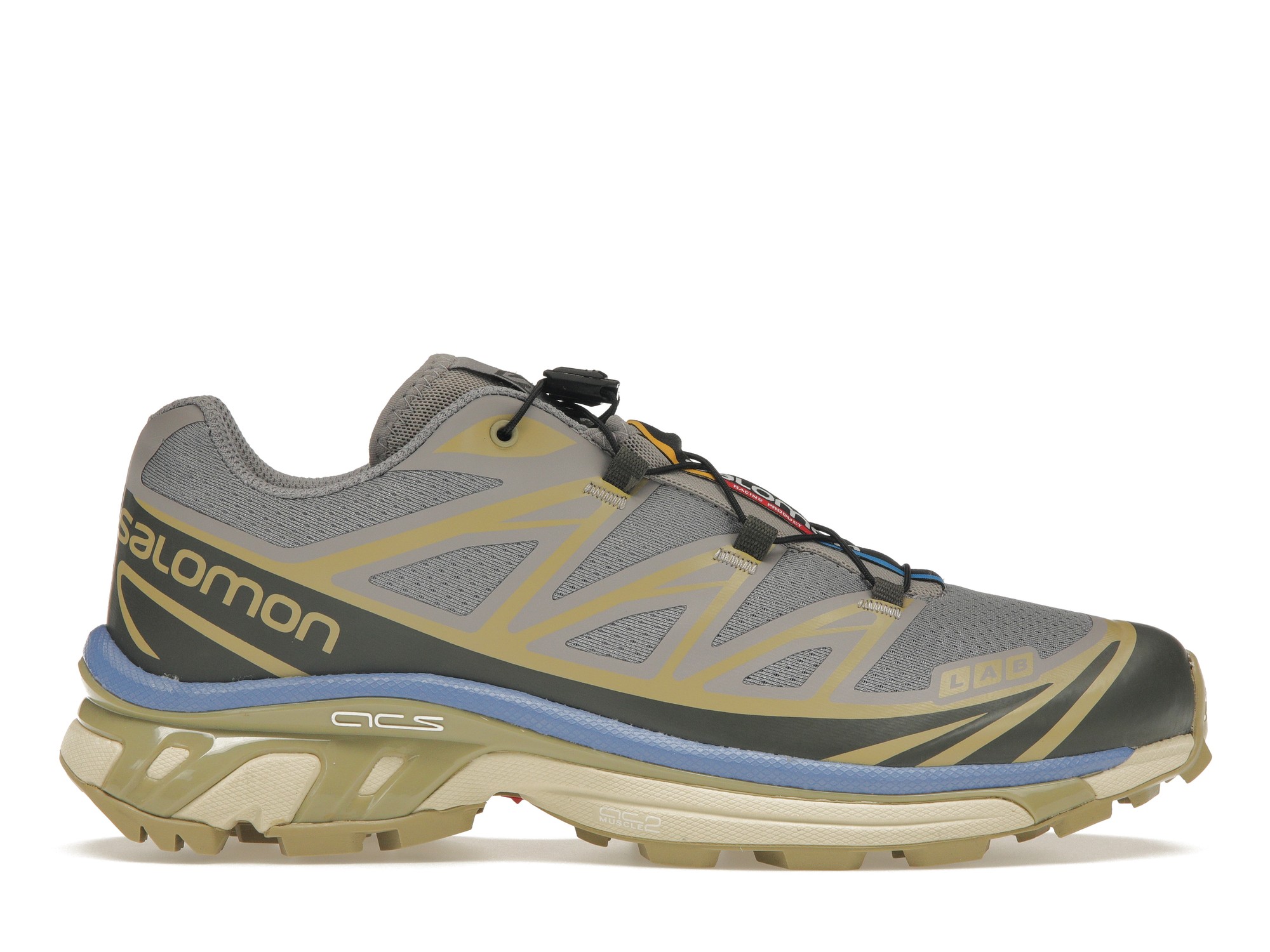 Salomon XT-6 Gull Granada Sky Grey Green - vstockx