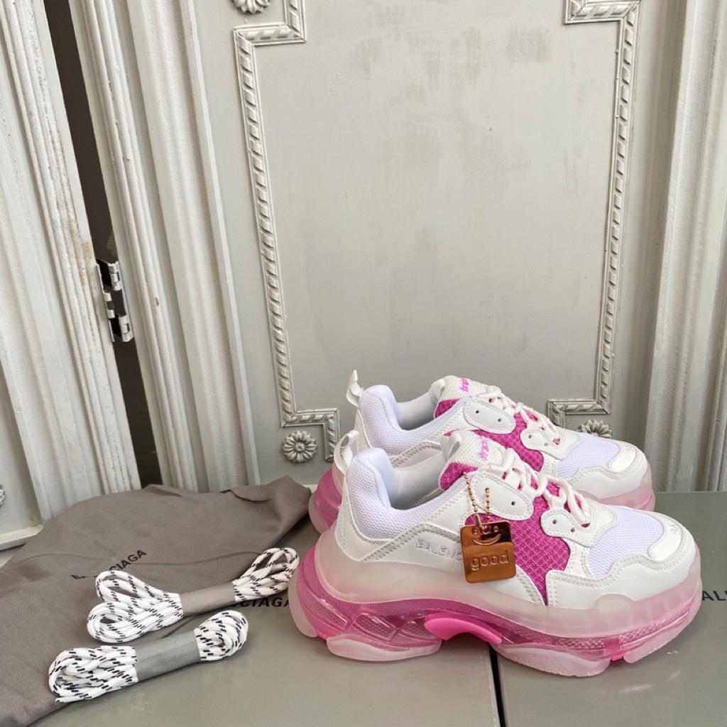 Balenciaga Triple S White Pink (W) - vstockx