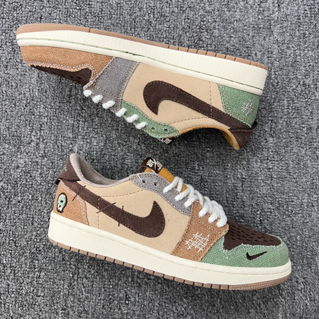 Jordan 1 Retro Low OG Zion Williamson Voodoo - vstockx