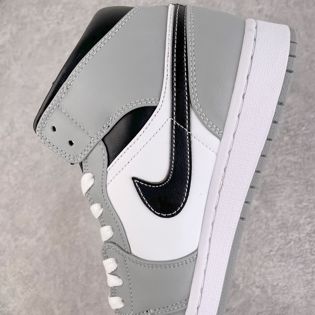 Jordan 1 Mid Light Smoke Grey Anthracite - vstockx