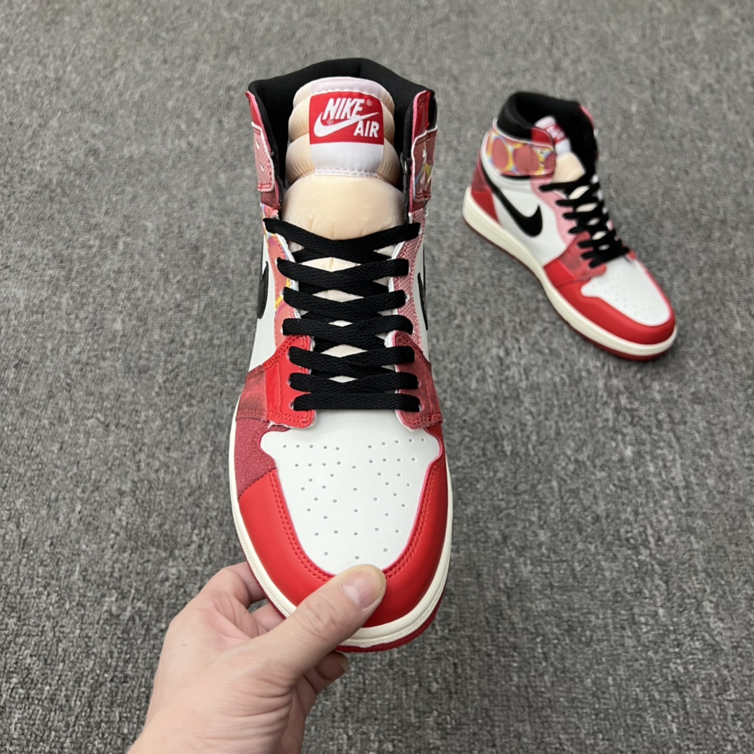 Jordan 1 High OG Spider-Man Across the Spider-Verse - vstockx