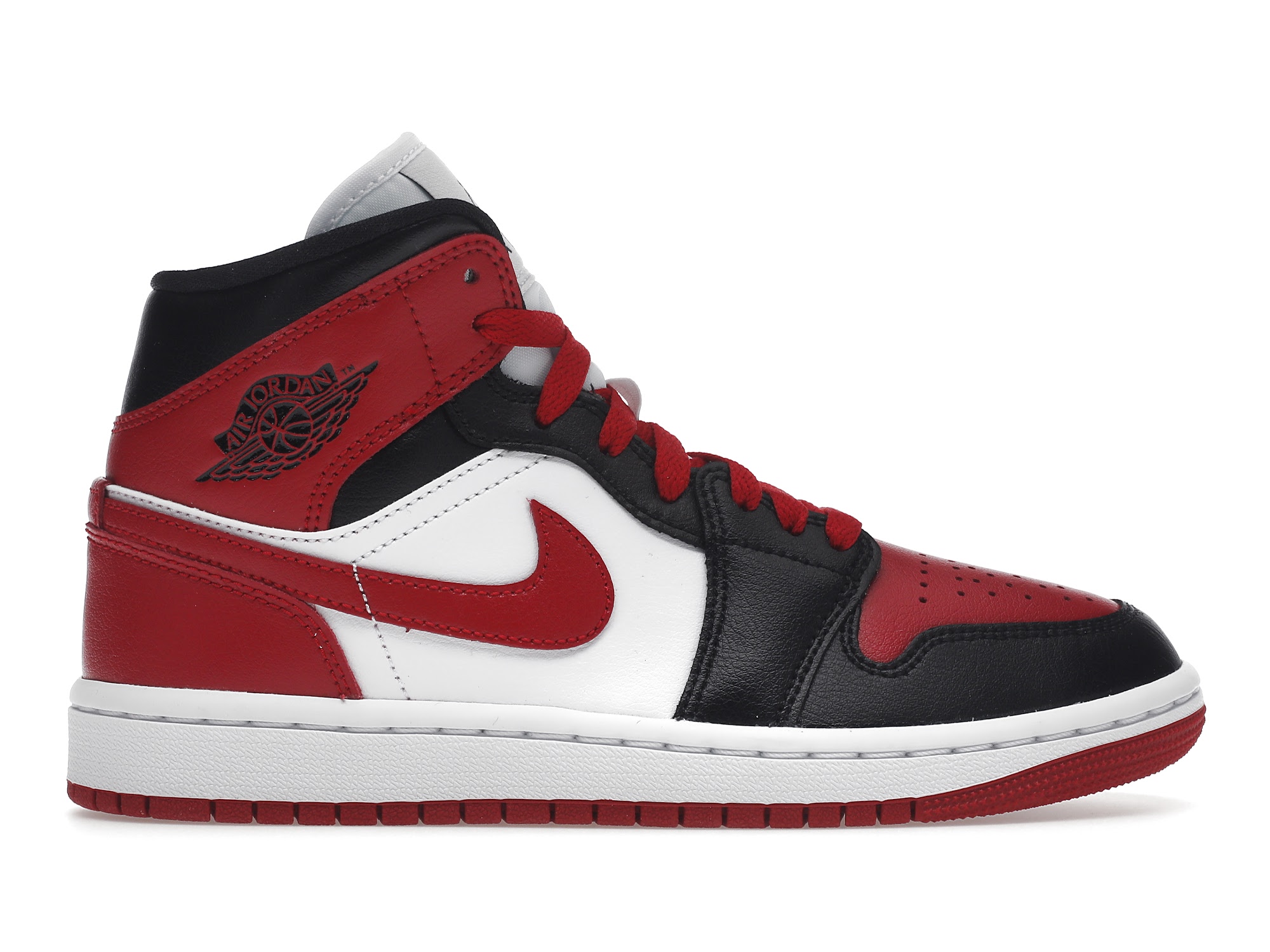Jordan 1 Mid Alternate Bred Toe (W) - vstockx