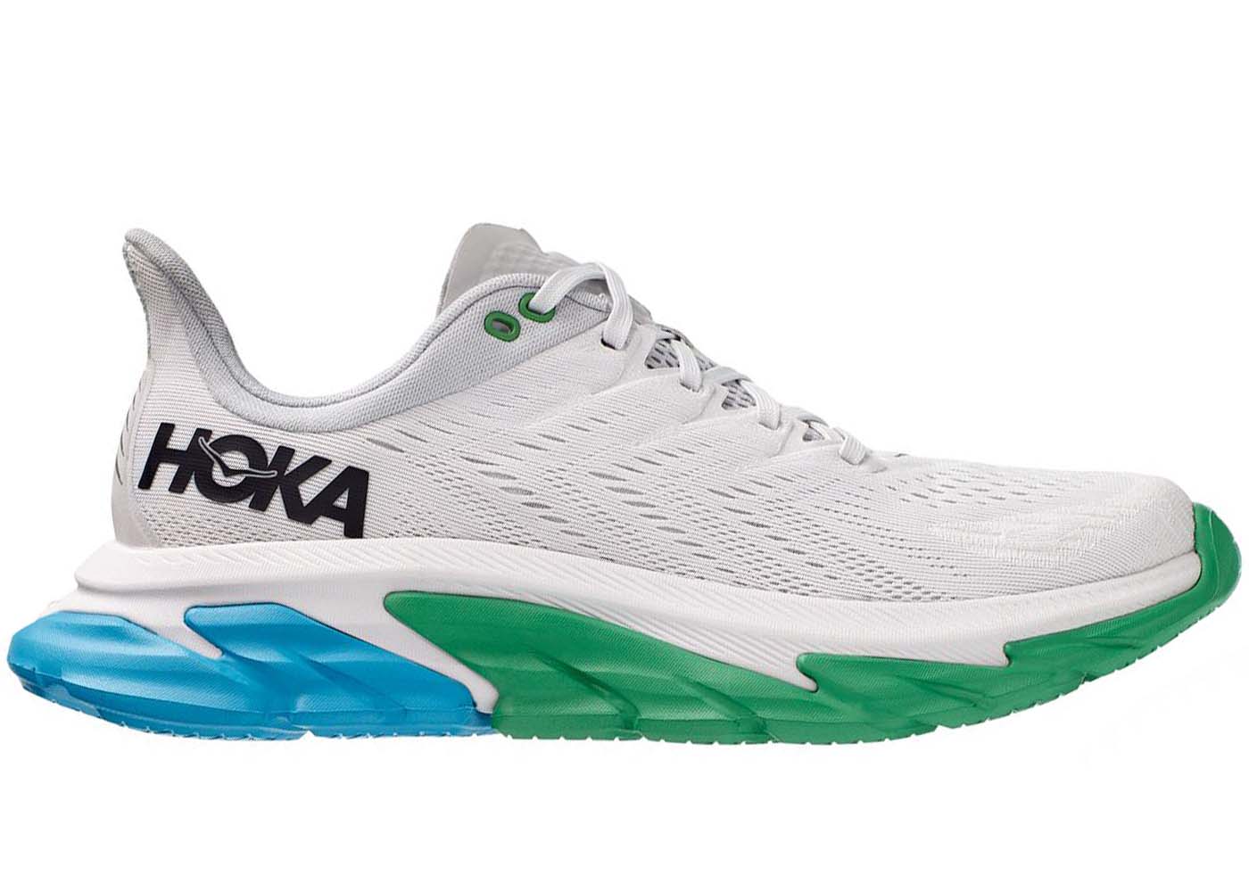 Hoka One One Clifton Edge Nimbus Cloud Green Blue (Women's) - vstockx