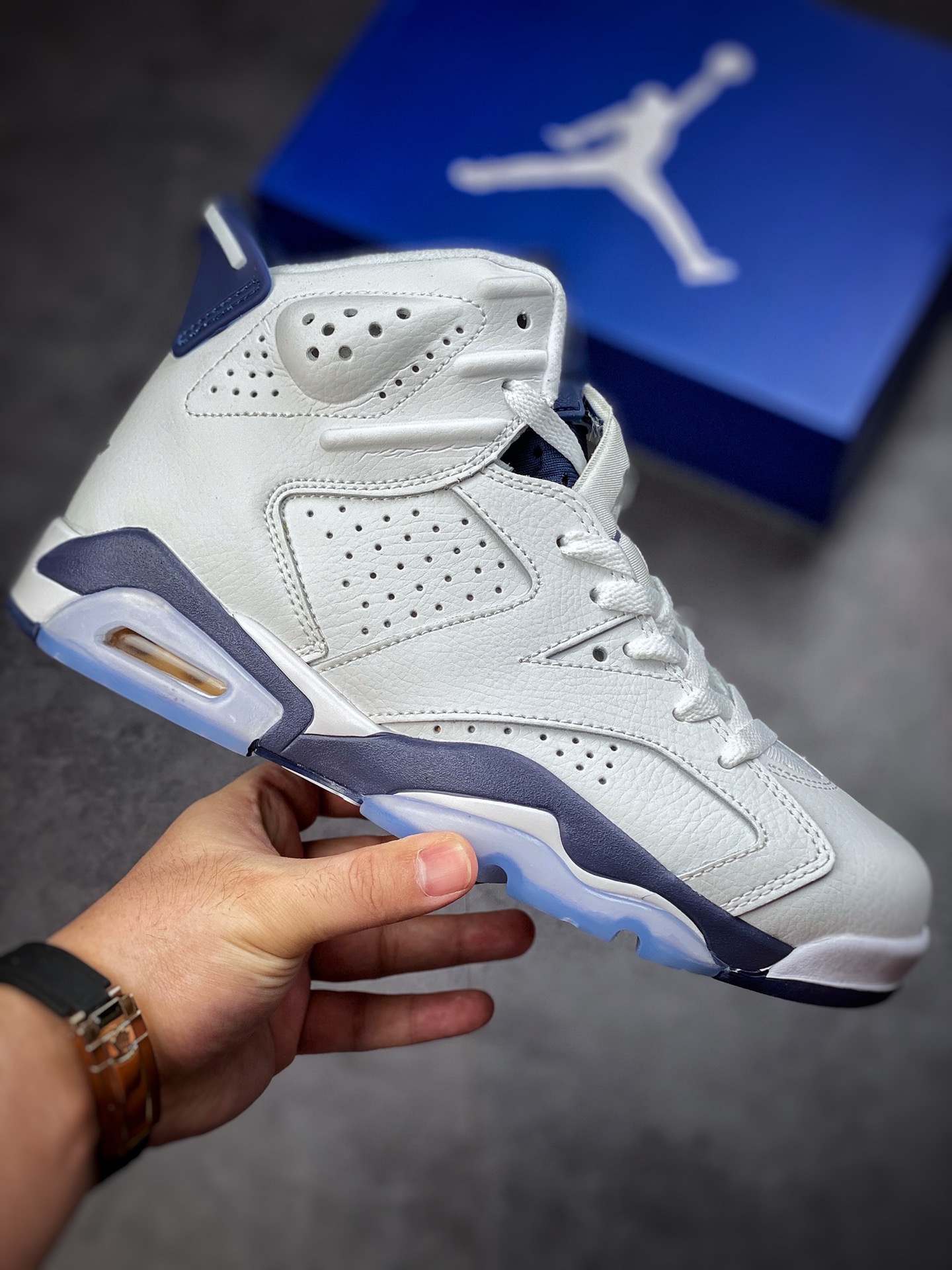 Jordan 6 Retro Midnight Navy (2022) - vstockx