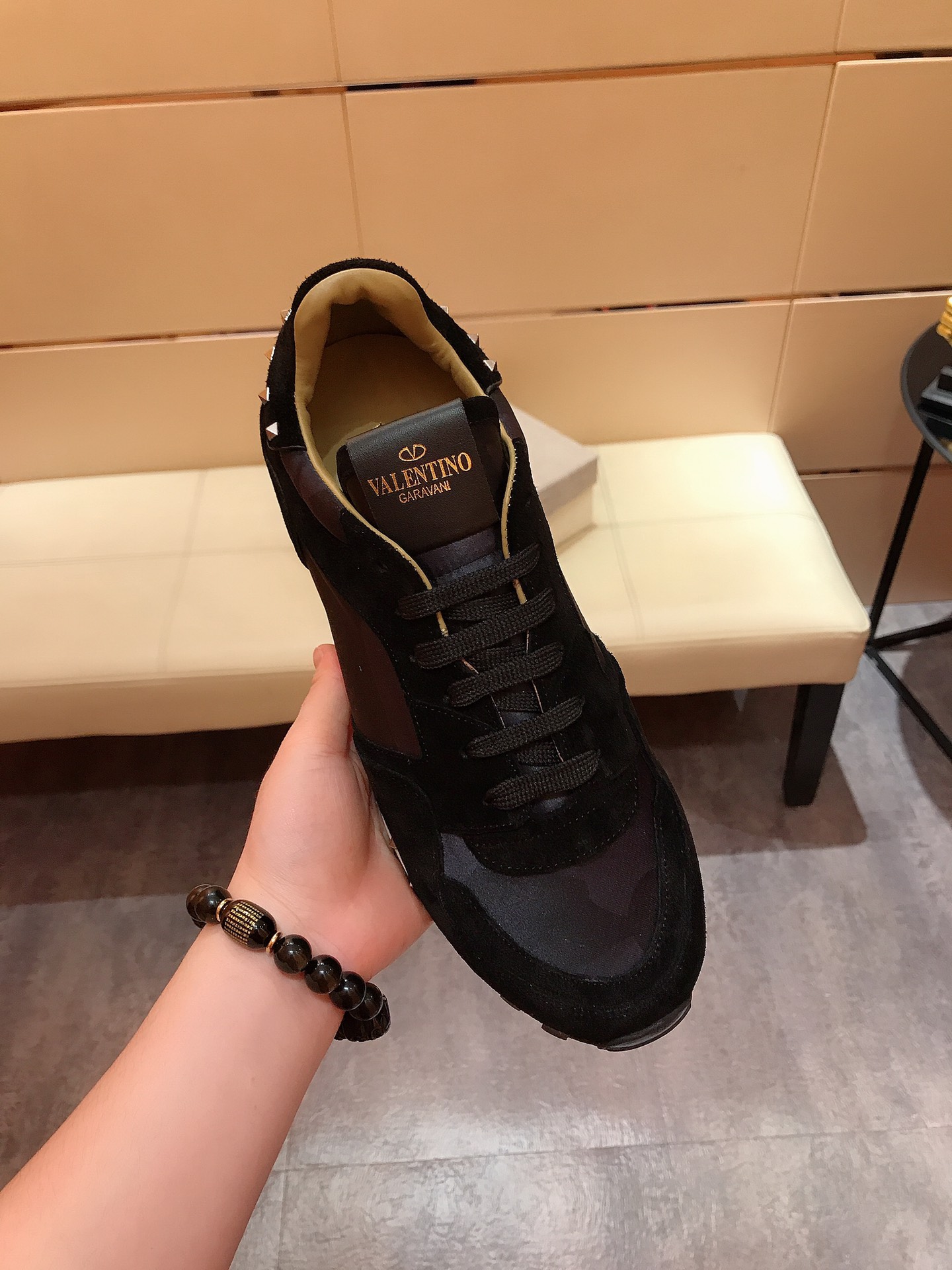 Valentino Garavani Rockrunner camouflage-print sneakers 15 - vstockx