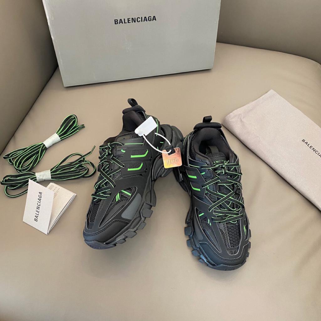 Balenciaga Track Black Green - vstockx