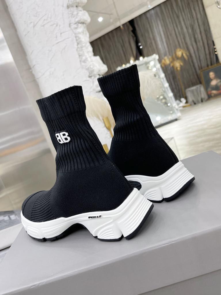 Balenciaga Speed 3.0 Black White - vstockx