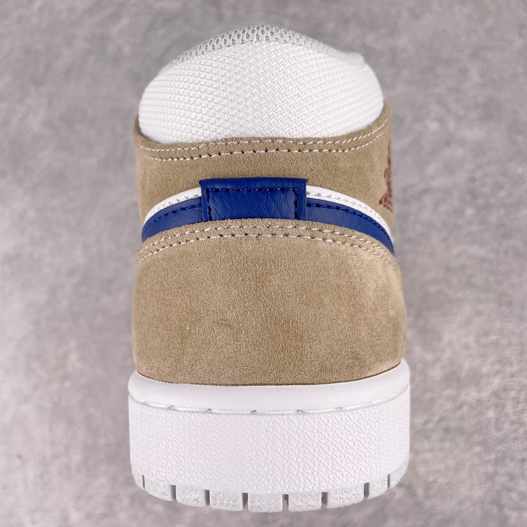 Jordan 1 Mid Tan Suede - vstockx