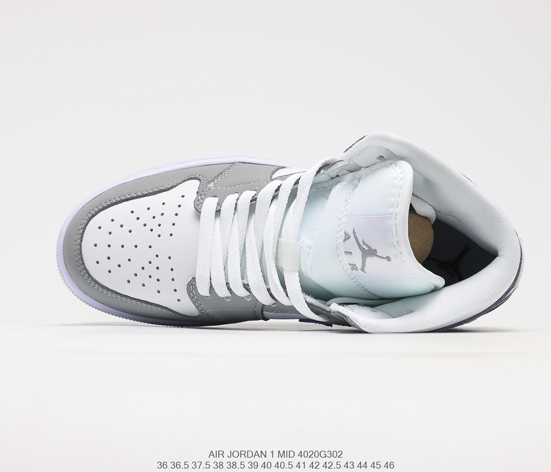 Jordan 1 Mid Wolf Grey Aluminum (W) - vstockx