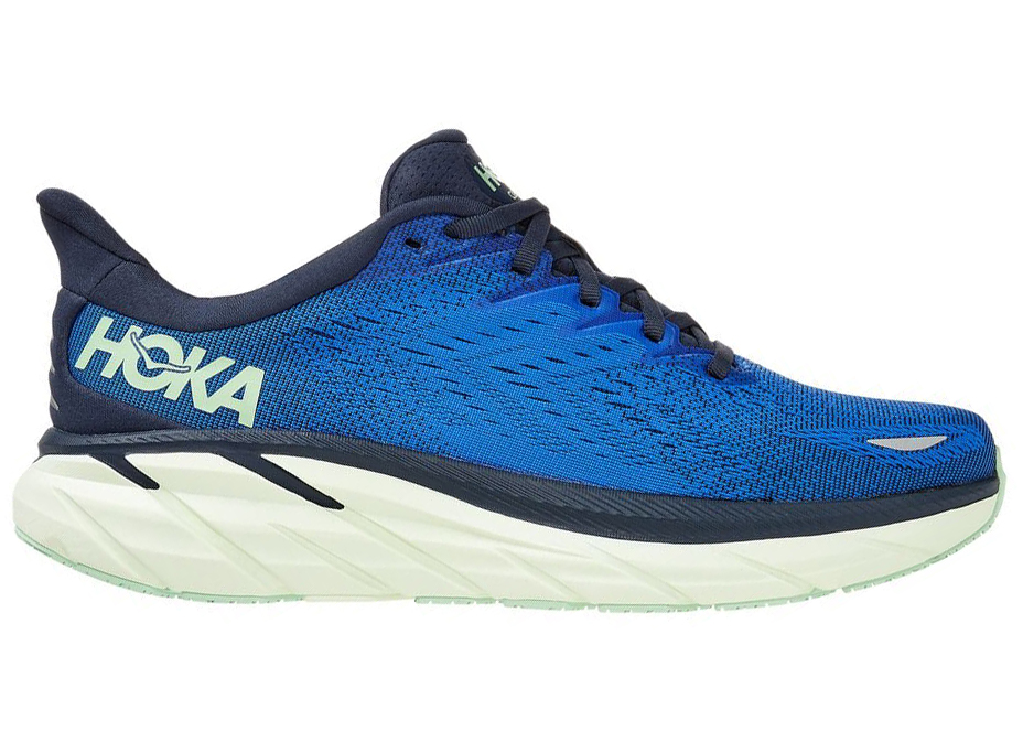 Hoka One One Clifton 8 Dazzling Blue - vstockx
