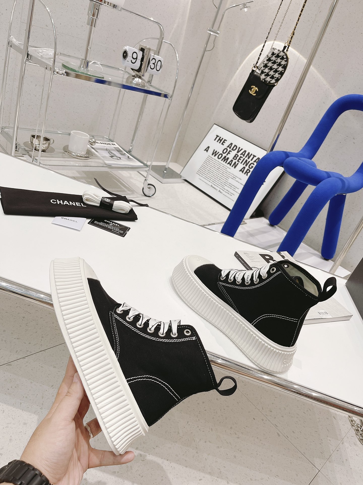 Chanel Platform Sneaker 9 - vstockx