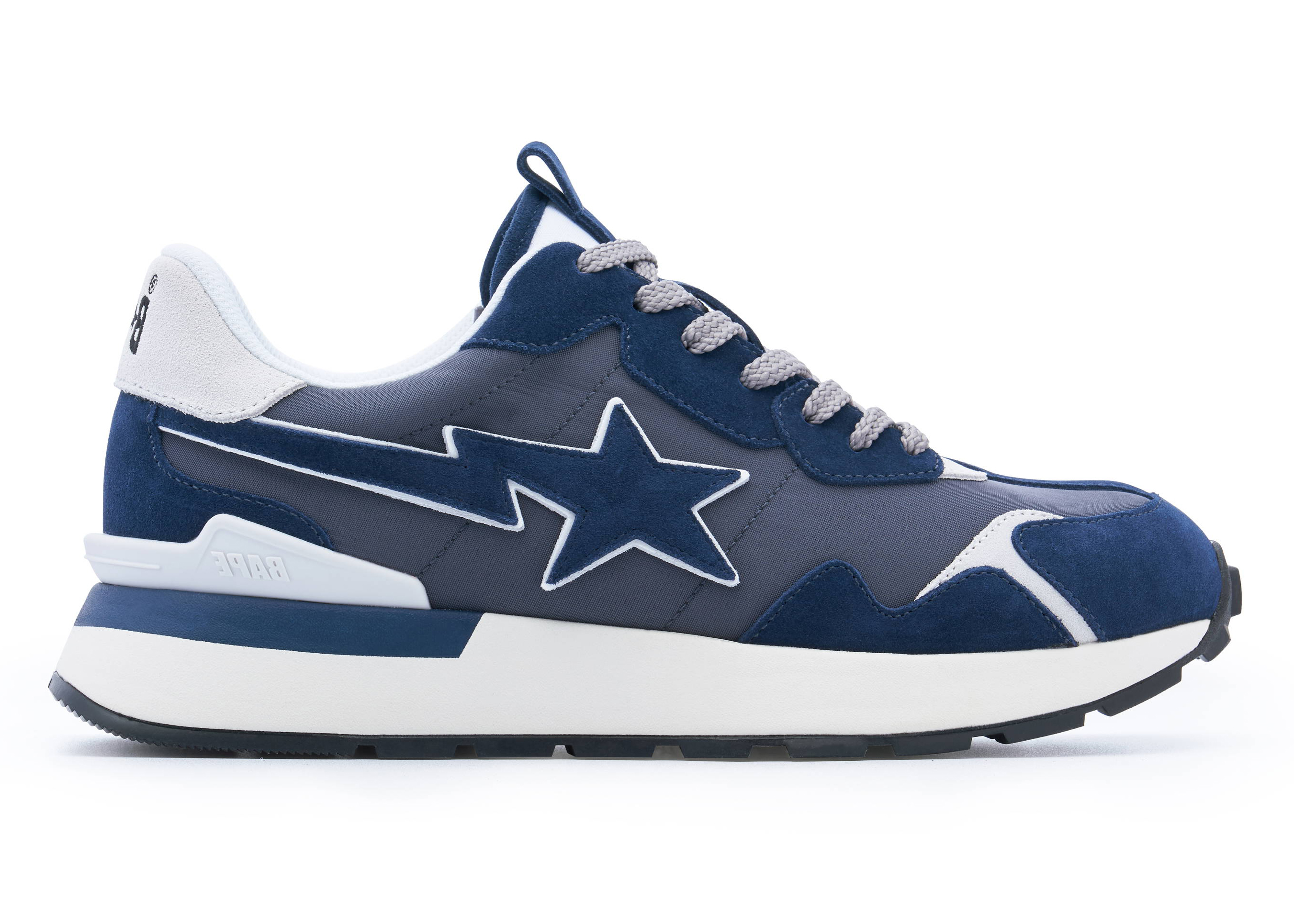 A Bathing Ape Roadsta Express Navy - vstockx